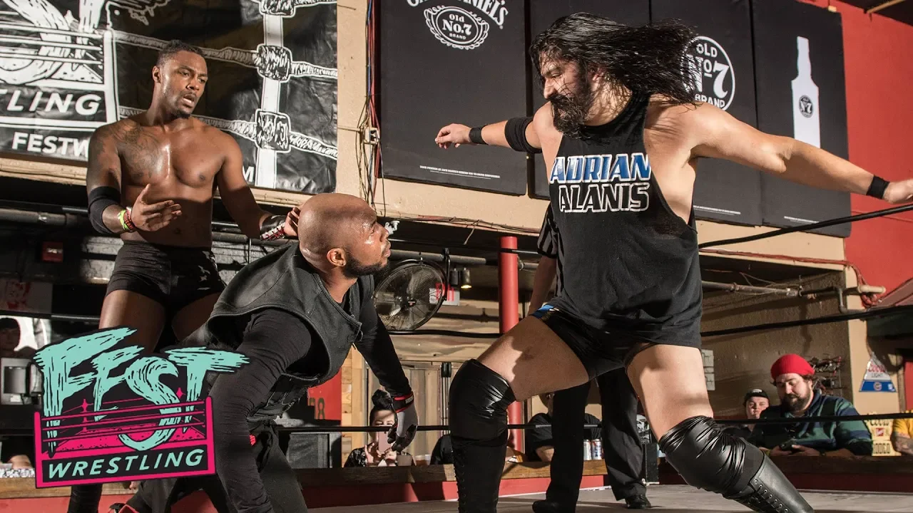 FULL MATCH Saieve Al Sabah & Karleena Gore vs Shane Strickland & Adrian Alanis