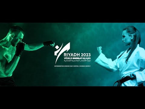 Riyadh 2023 World Combat Games background