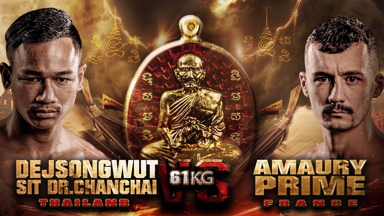 Dejsongwut Sit Dr.Chanchai VS Amaury Prime | THAI FIGHT Kard Chuek Sethi Ruea Thong II background