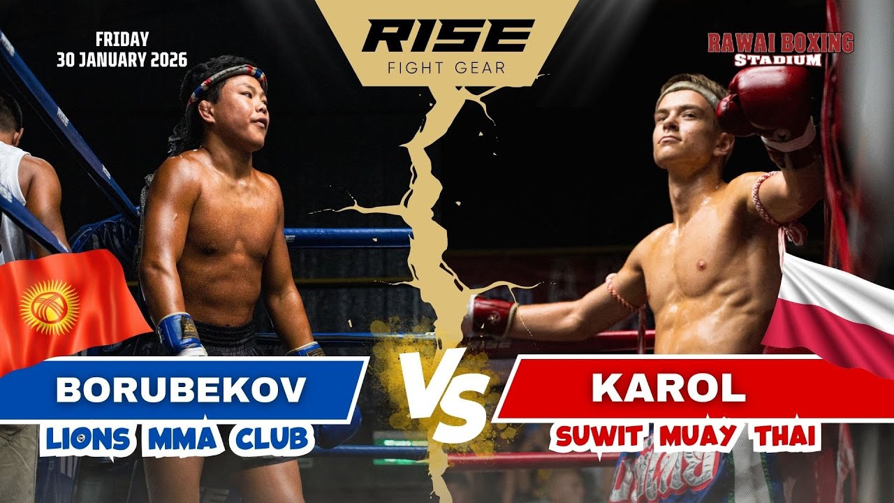 🇵🇱 Poland vs Kyrgyzstan 🇰🇬 | KAROL (Suwit Muay Thai) vs BORUBEKOV (Lions MMA Club)