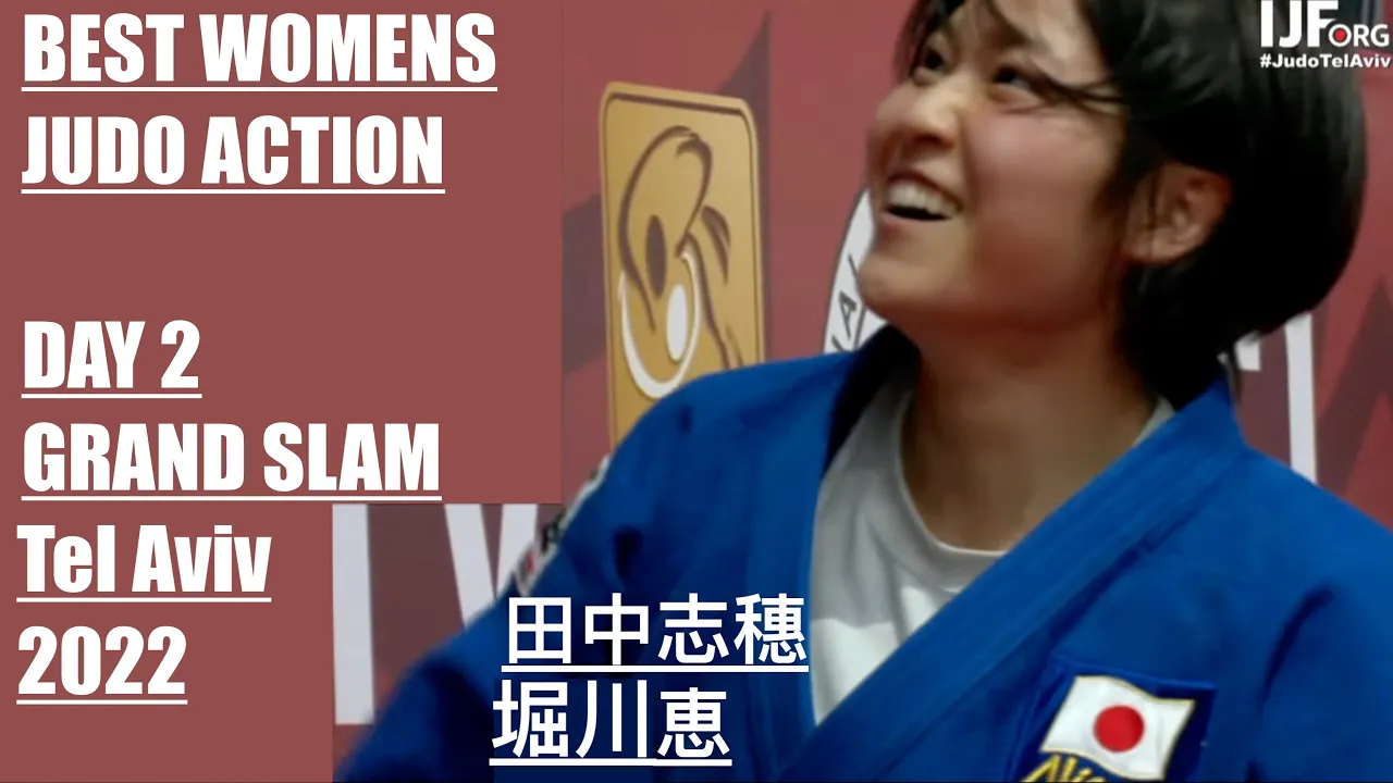 Best Womens Judo action from Day 2 of Tel Aviv Grand Slam 2022 background
