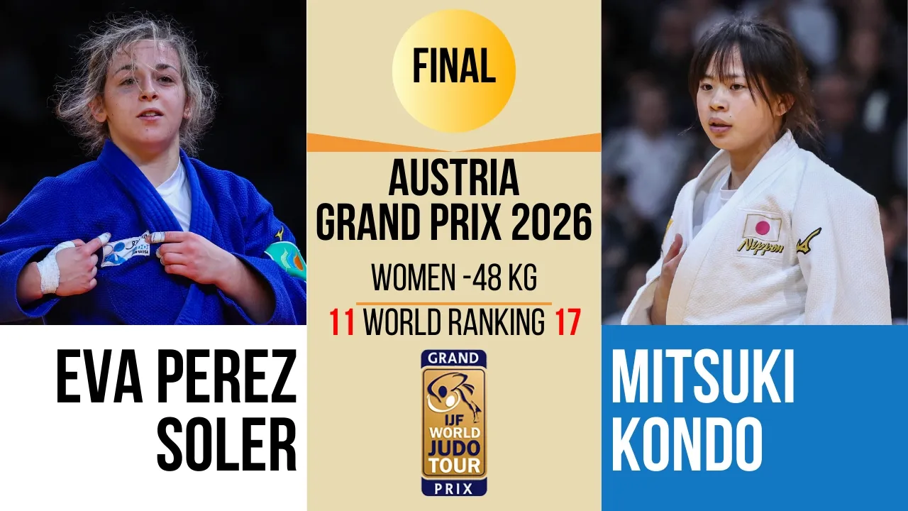 Eva PEREZ SOLER VS Mitsuki KONDO | Austria Grand Prix 2026 | GOLD -48 kg