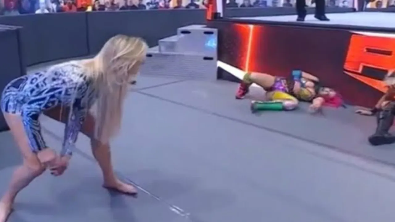 Asuka vs rhea ripley raw women's championship match raw 4/12/21