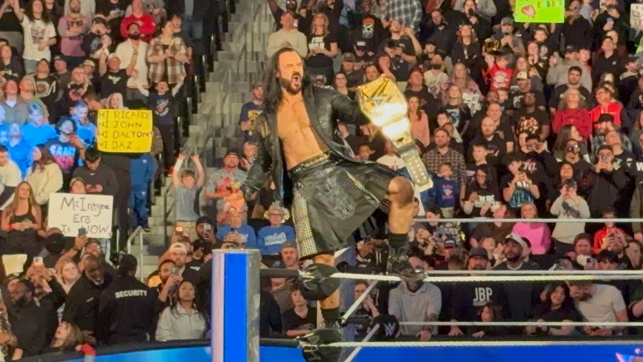 Drew McIntyre Entrances & Promo (LIVE): WWE Friday Night SmackDown, Feb. 6, 2026