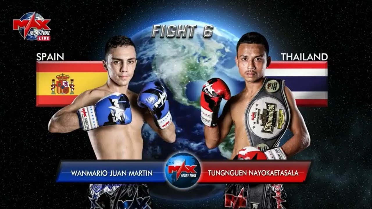WANMARIO VS TUNGNGUEN NAYOKAETASALA / MAX MUAY THAI background