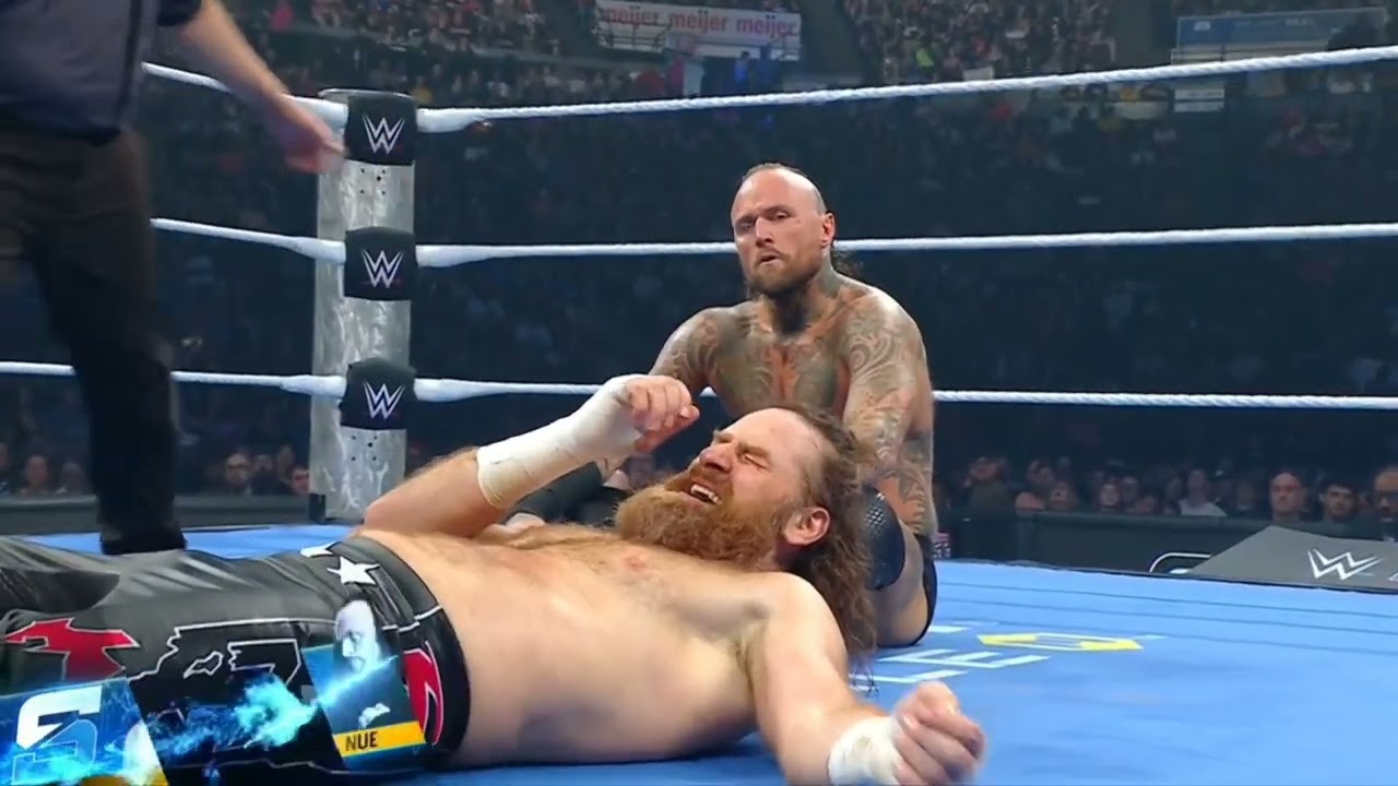 WWE SMACKDOWN SAMI ZAYN VS ALEISTER BLACK 10/03/25