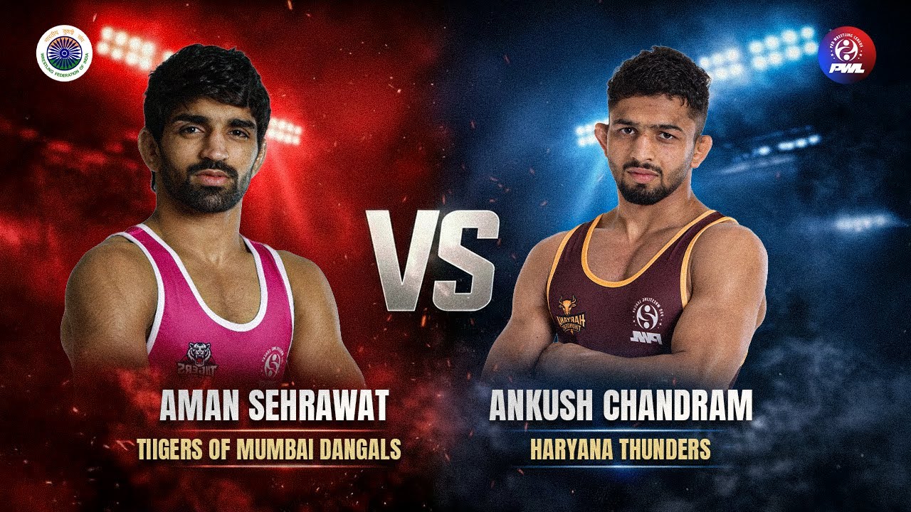 Aman Sehrawat vs Ankush | 57 KG | 13–4 Win | Day 11 Match 9 | PWL 2026 #pwl2026