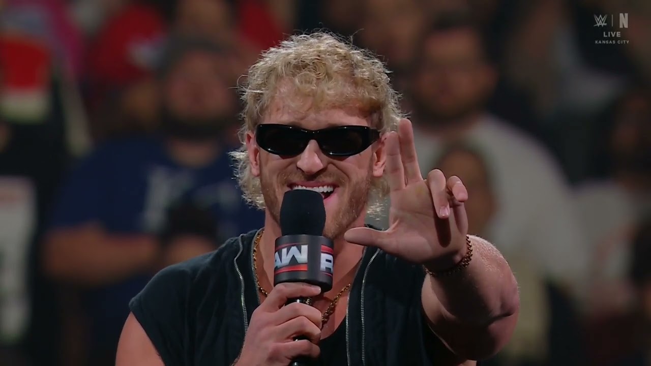 WWE RAW LOGAN PAUL ENTRANCE 04/28/25