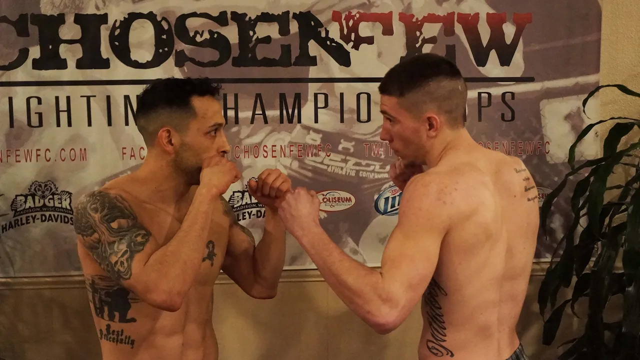 Chosen Few Fighting Championship Mike Terry vs. Gary Konkol backdrop