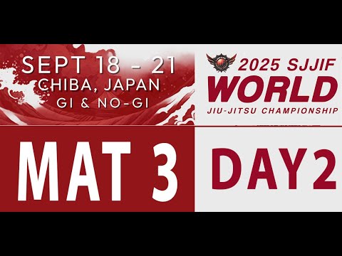 Area 3, Dia 2. Campeonato Mundial de Jiu Jitsu SJJIF 2025