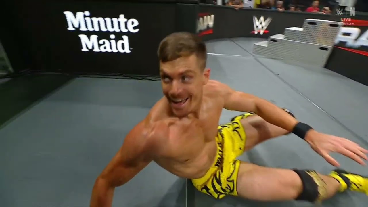 WWE RAW PENTA VS GRAYSON WALLER 08/04/25