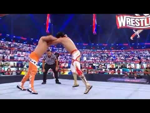 MANSOOR VS DREW GULAK 1/2 MATCHES 1 background