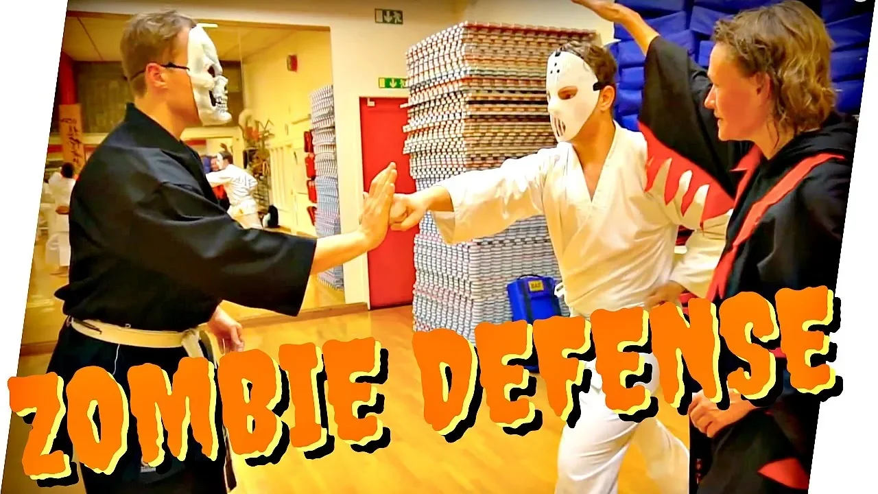 KARATE SELF-DEFENSE vs. ZOMBIES — Jesse Enkamp background