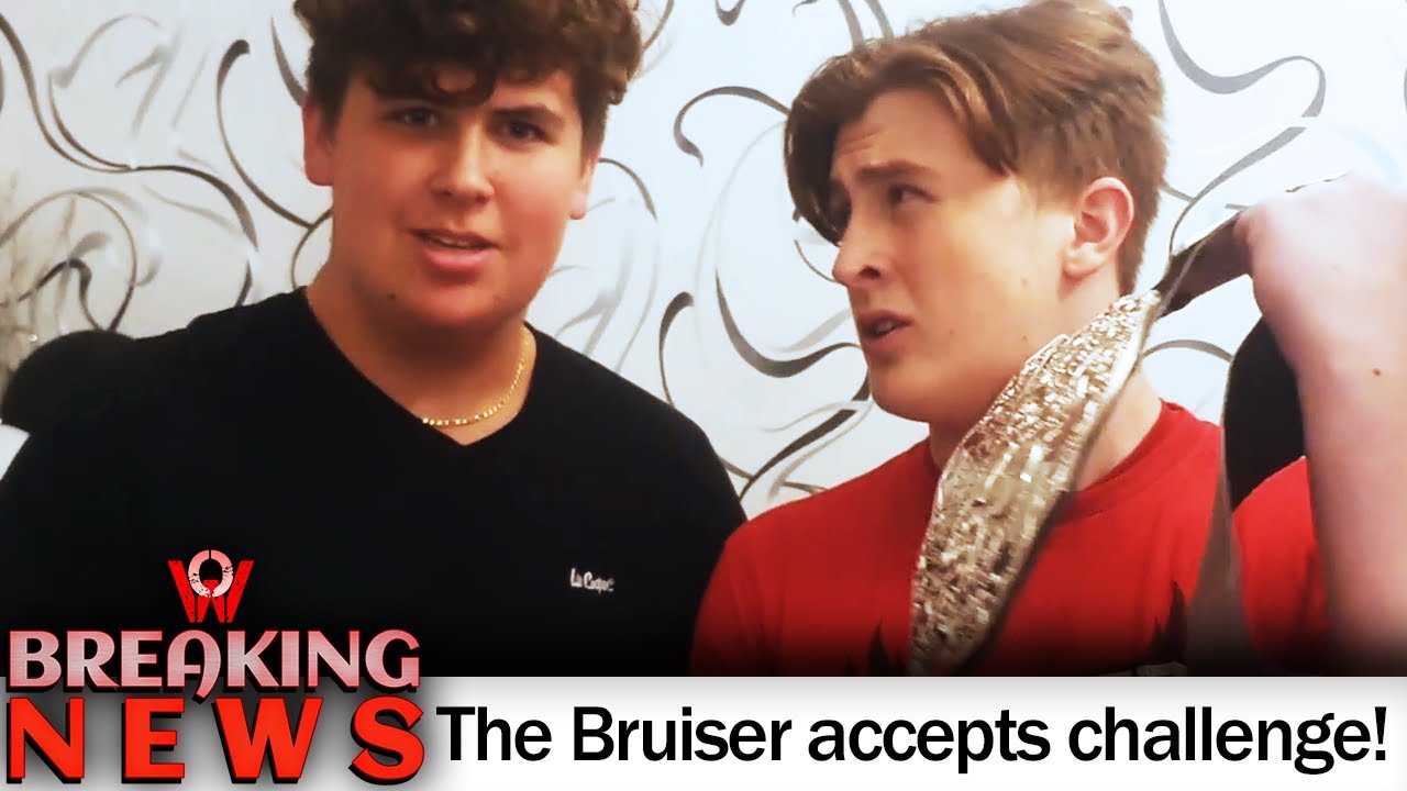 BREAKING NEWS: The Bruiser accepts the challenge! background