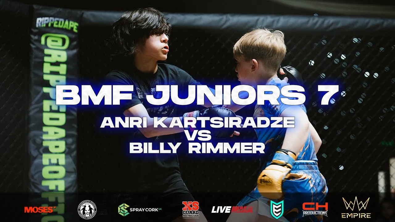 BMF Juniors 7 | Anri Kartsiradze vs Billy Rimmer | Junior MMA