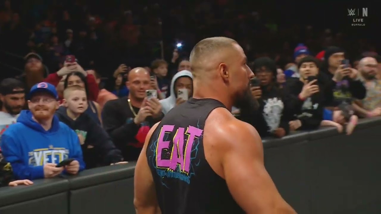 WWE RAW BRON BREAKKER DESTROYS JUDGMENT DAY 03/03/25 backdrop