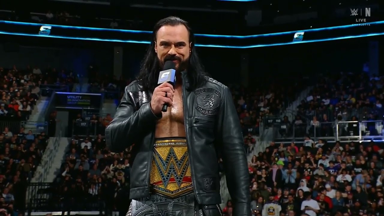 WWE SMACKDOWN DREW MCINTYRE ENTRANCE 02/06/26