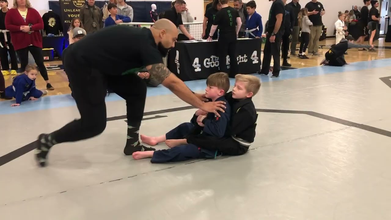 Bradley Smart vs Grayson Savage Good Fight MD Winter Open: Sub-Only BJJ Match 2/04/23