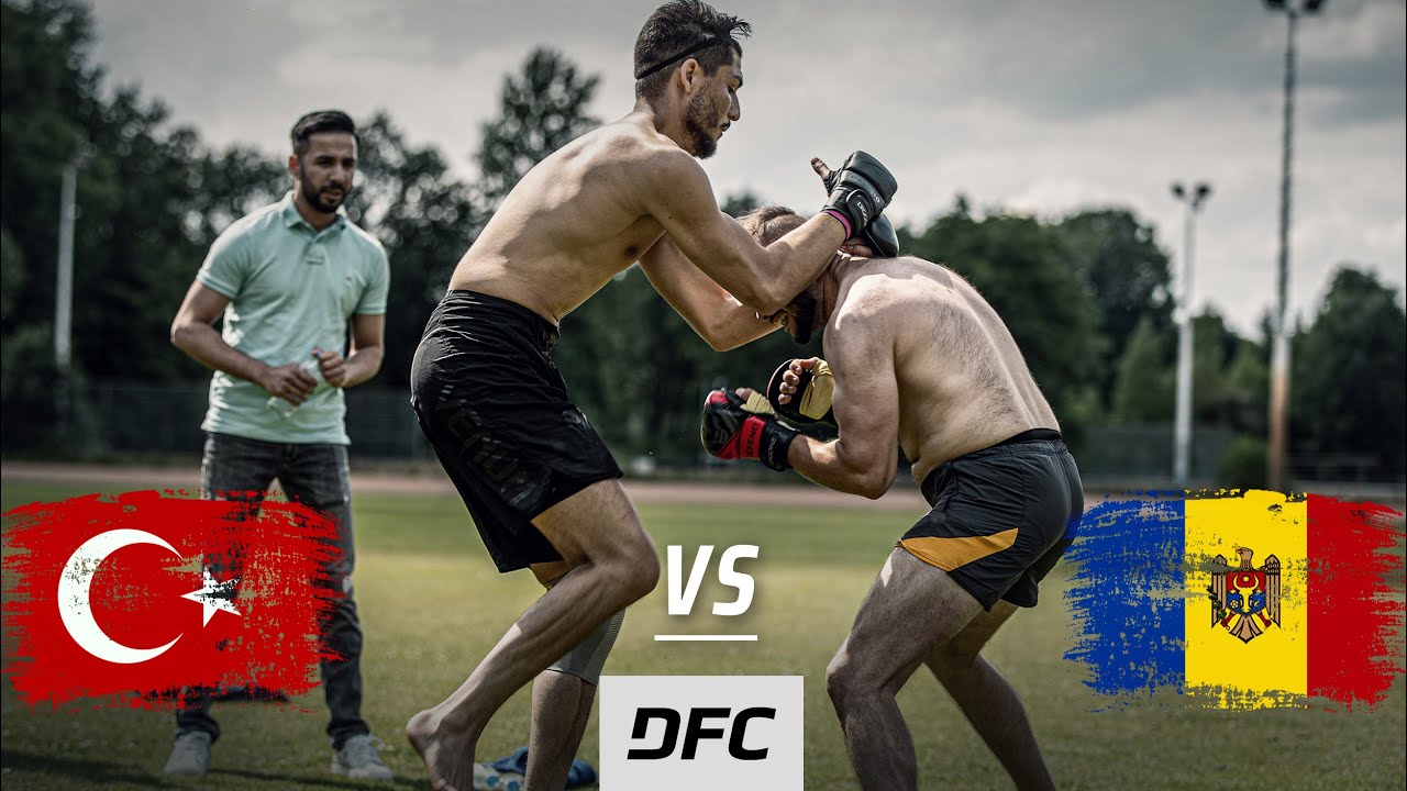 Turkish ENGINEER vs. Moldovan BOXER | MMA Streetfight | DFC background