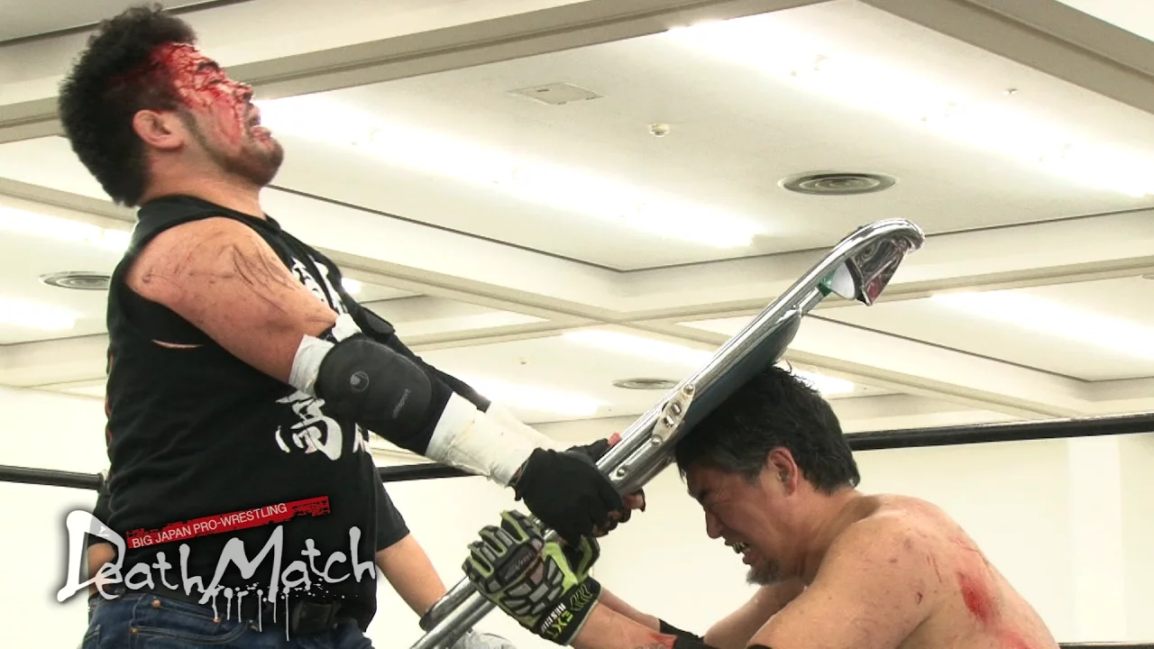 【DEATHMATCH SURVIVOR】Ryuji Ito vs Takayuki Ueki【DIGEST】 background
