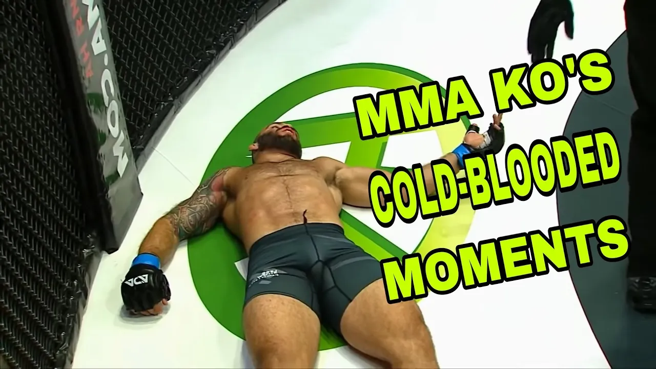 9 Minutes of Cold Blooded MMA Knockouts backdrop