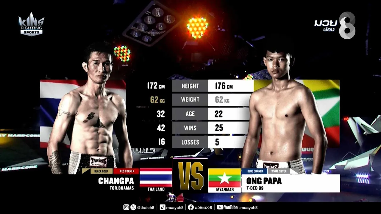 คู่เด็ดมวยมันส์ | ช้างป่า ต.บัวมาศ ดวล อ่อง ปาปา