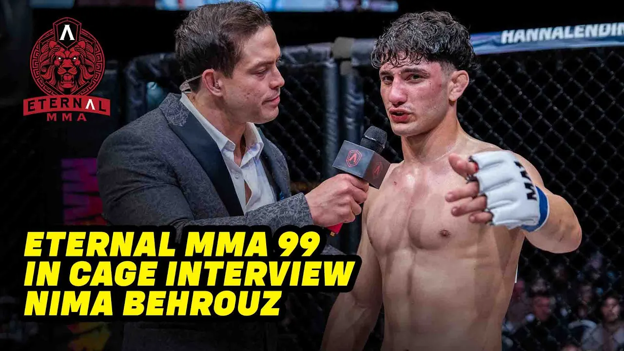 Eternal MMA 99: Nima Behrouz: In Cage Interview