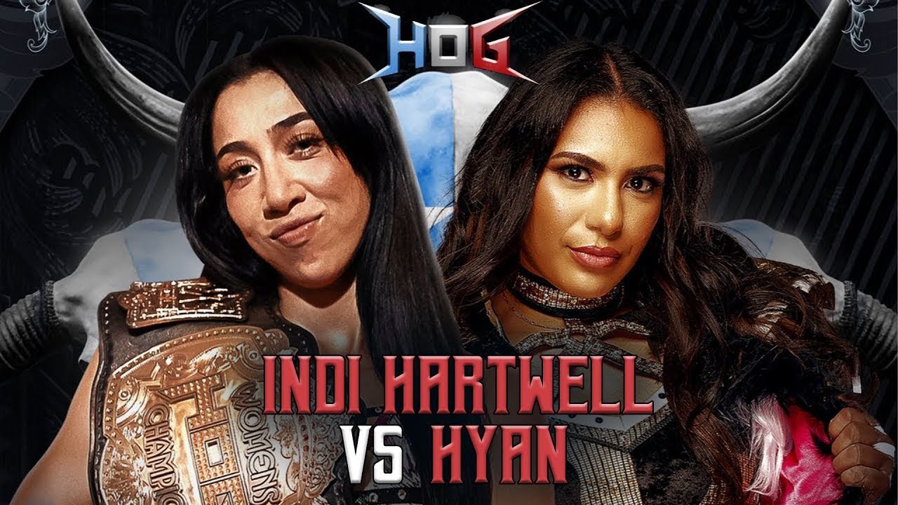 Indi Hartwell vs Hyan Full Match HOG Texas New Wrestling wwe acw nxt tna AAA wrestler stars
