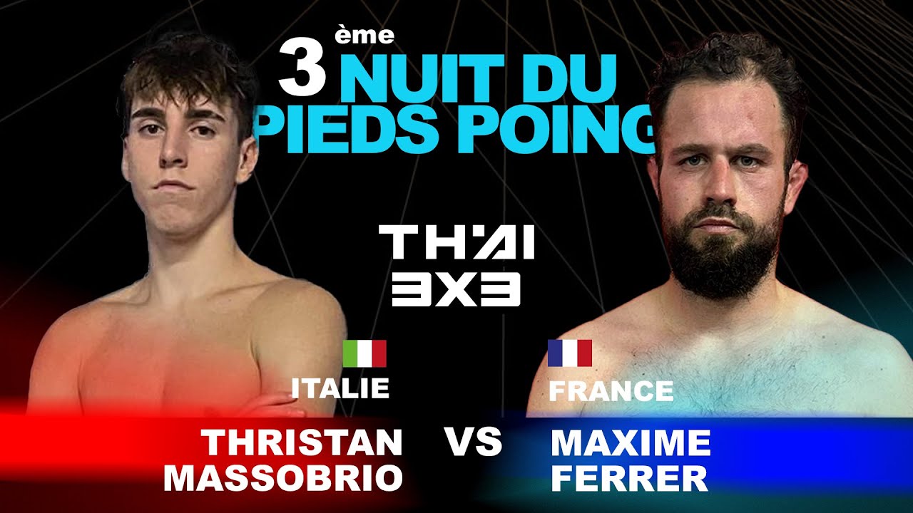 Maxime FERRER vs Tristan MASSOBRIO By #VXS #ko #Nuit_du_pieds_poings #nice