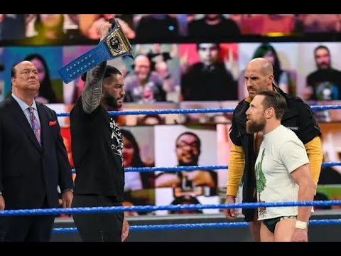 Cesaro silenced by Daniel Bryan - WWE Smackdown Review background