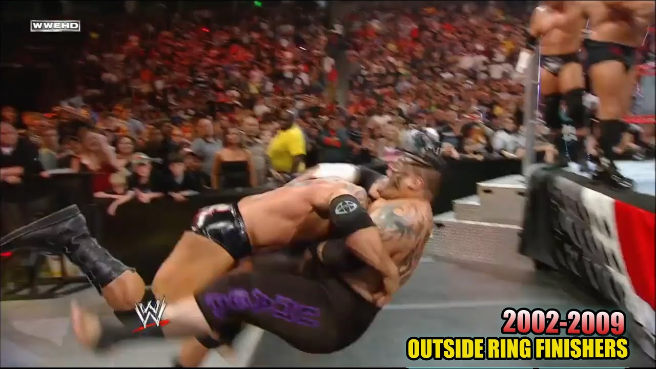 WWE Finishers Outside the Ring | 2002–2009 Era | Most Powerful Moments