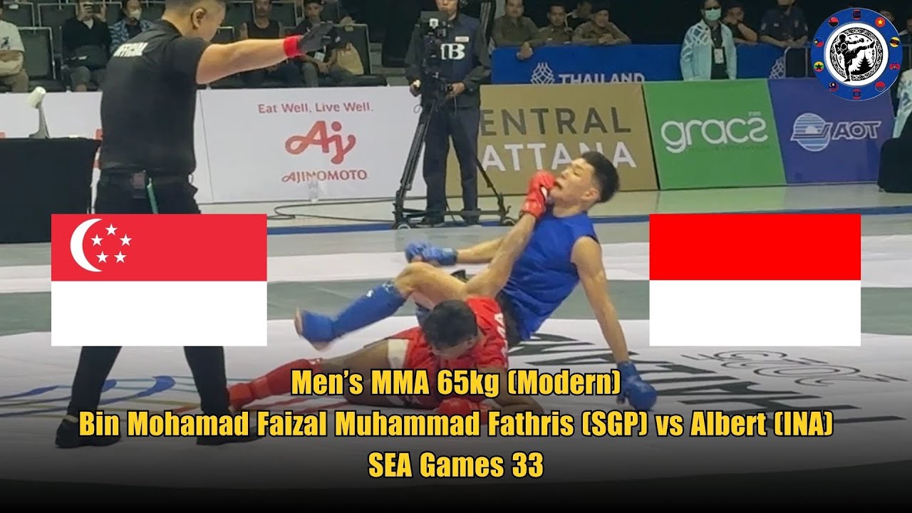 Men’s MMA 65kg (Modern): Bin Mohamad Faizal Muhammad Fathris (SGP) vs Albert (INA) | SEA Games 33
