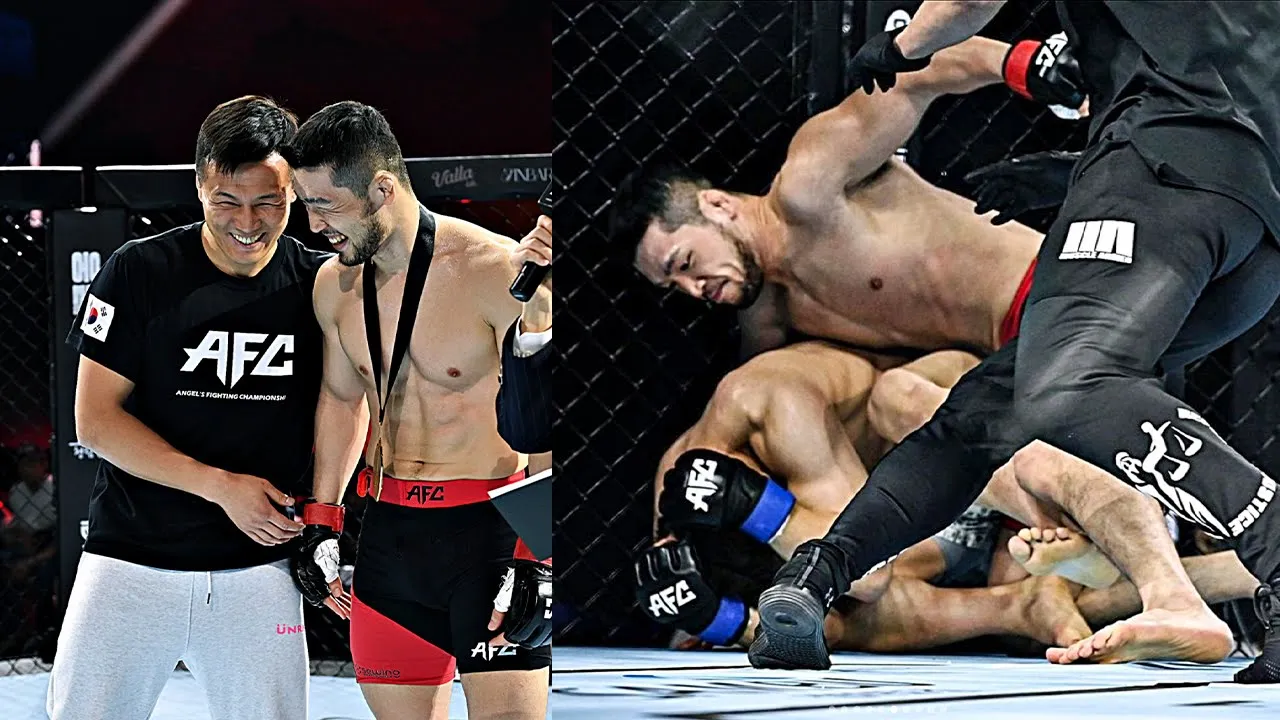 '범죄도시3 마하' 배우로 활약한 코리안좀비MMA 홍준영 파이터의 경기 하이라이트