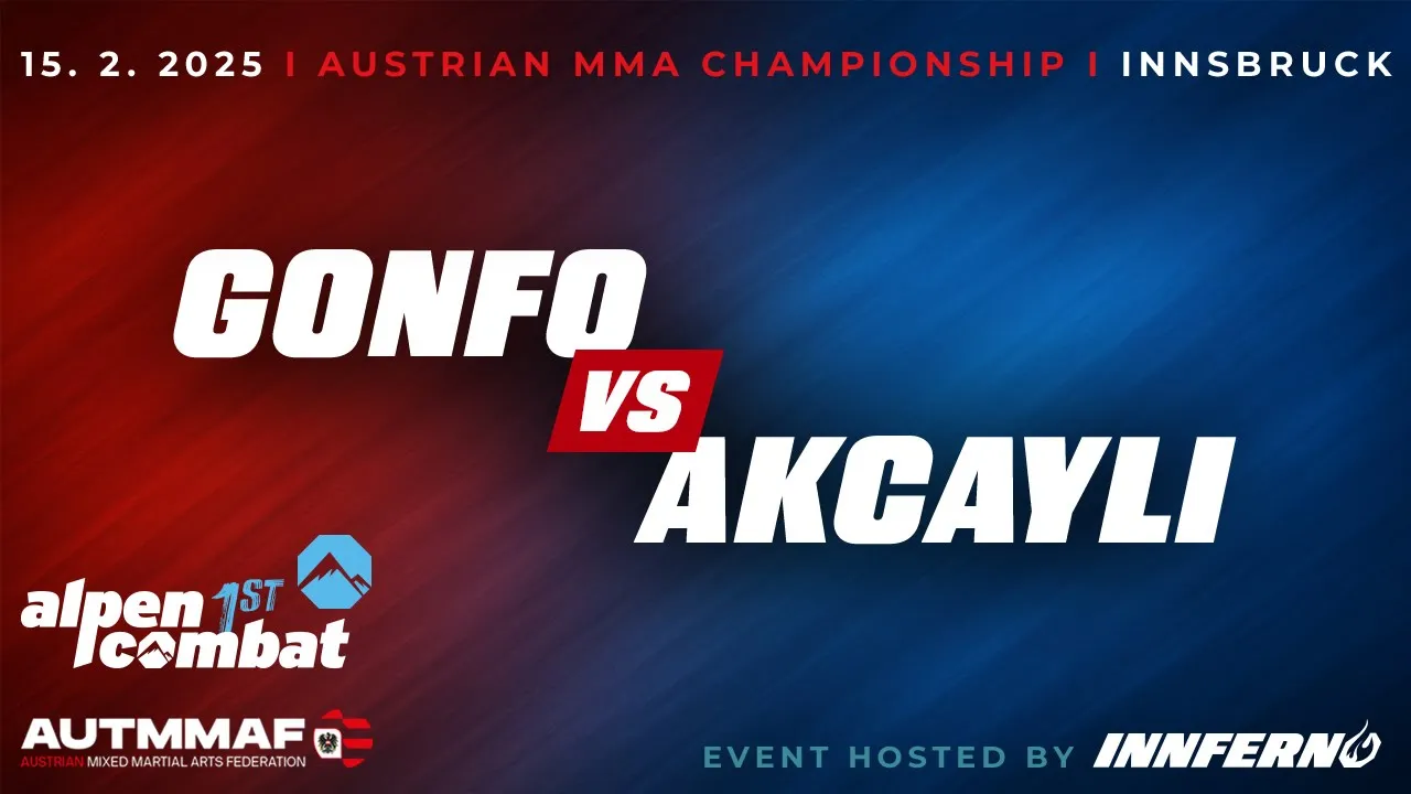 Free MMA Fight | Gonfo Jaber VS Akcayli Dogukan | Austrian MMA Championship | Alpen Combat 1