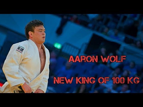 Aaron Wolf - New King of 100 kg background