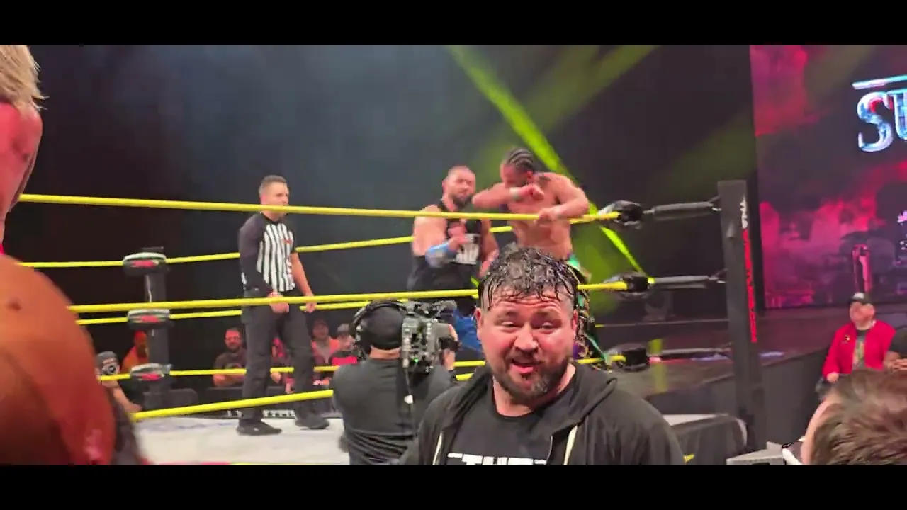 Tna nick nemeth & eddy Edward's vs Leon slater & mike Santana 