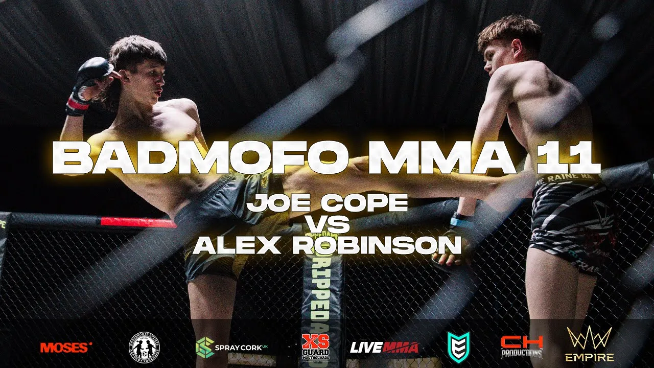 BMF 11 | Joe Cope vs Alex Robinson | Amateur Featherweight MMA