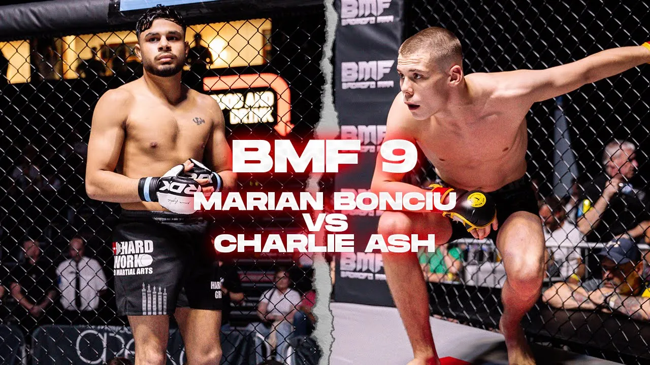 BMF 9 | Charlie Ash vs Marian Bonciu | Amateur Featherweight MMA