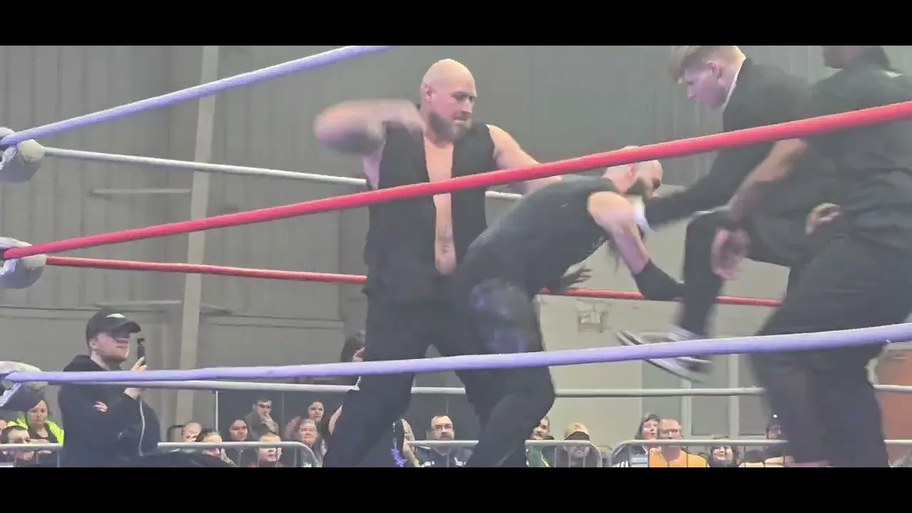 2 22 25 Owensboro ky wwa kill shot Michael maiden vs the thrones wwa world champion vanderpool
