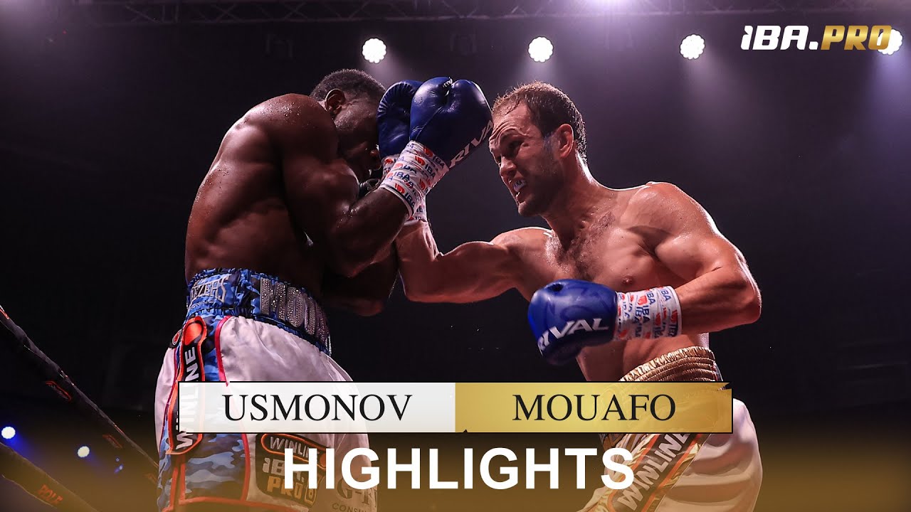 HIGHLIGHTS! Usmonov vs Mouafo – IBA.PRO 8