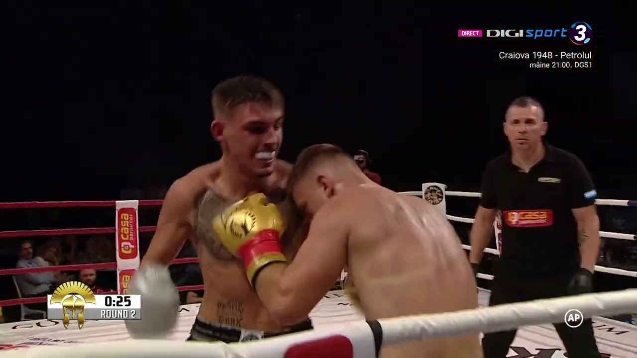 Colosseum Tournament 34: Valentin Mavrodin vs Bogdan Floristean - For New Heroes Featherweight Title background