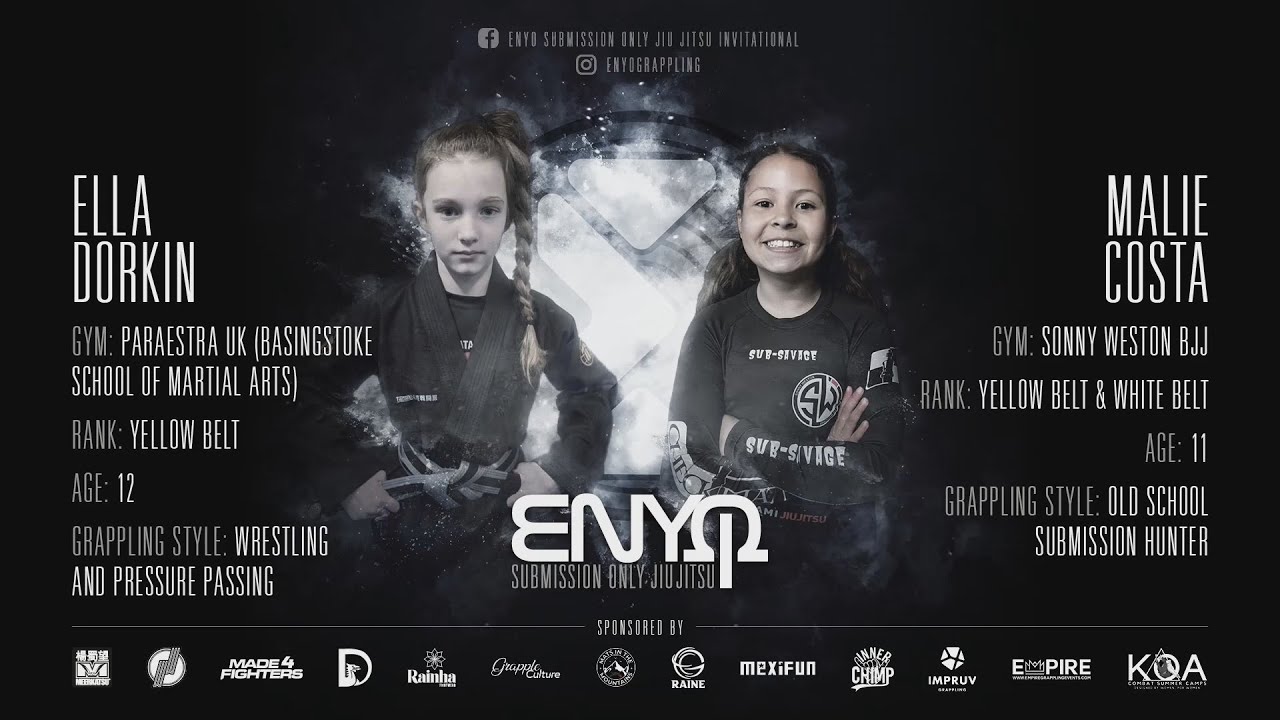 Ella Dorkin vs Malie Costa: Enyo Grappling August 2022