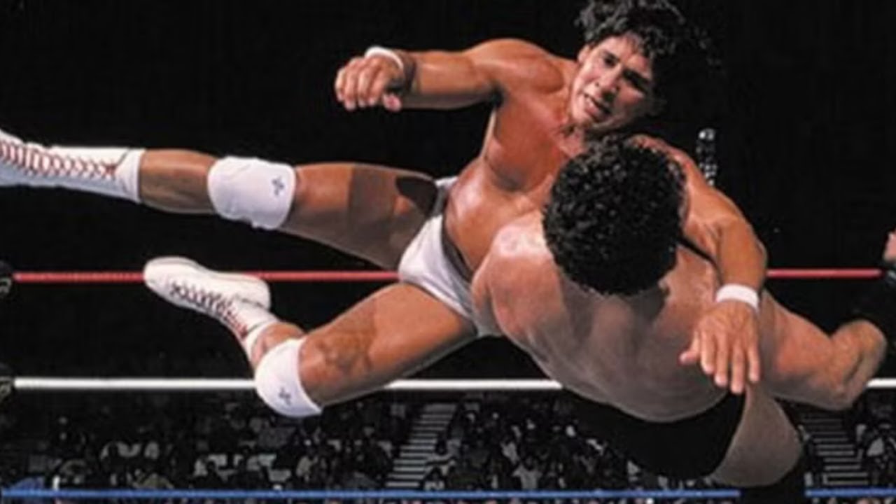 Tito Santana (Flying forearm smash compilation. 1985 - 1993) background