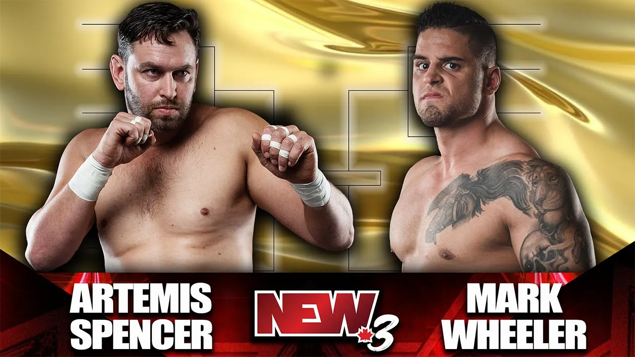 34. Artemis Spencer vs. Mark 'Golden Gun' Wheeler - NEW 3 (Match #1 of 19) background
