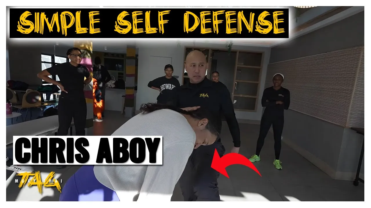Self Defense Basics with Chris Aboy background