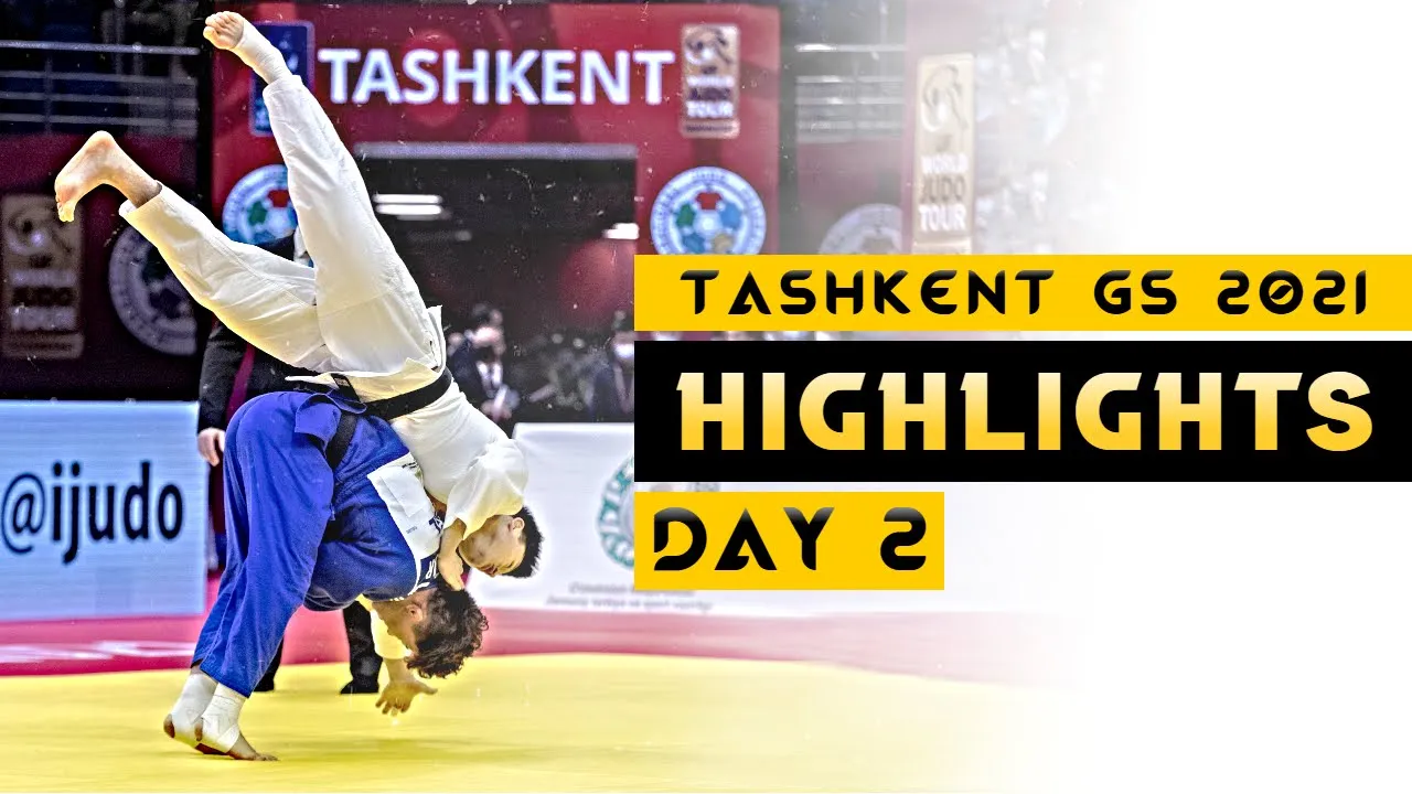 Top 15 ippons in Day 2 of Judo Grand Slam Tashkent 2021 (柔道2021)