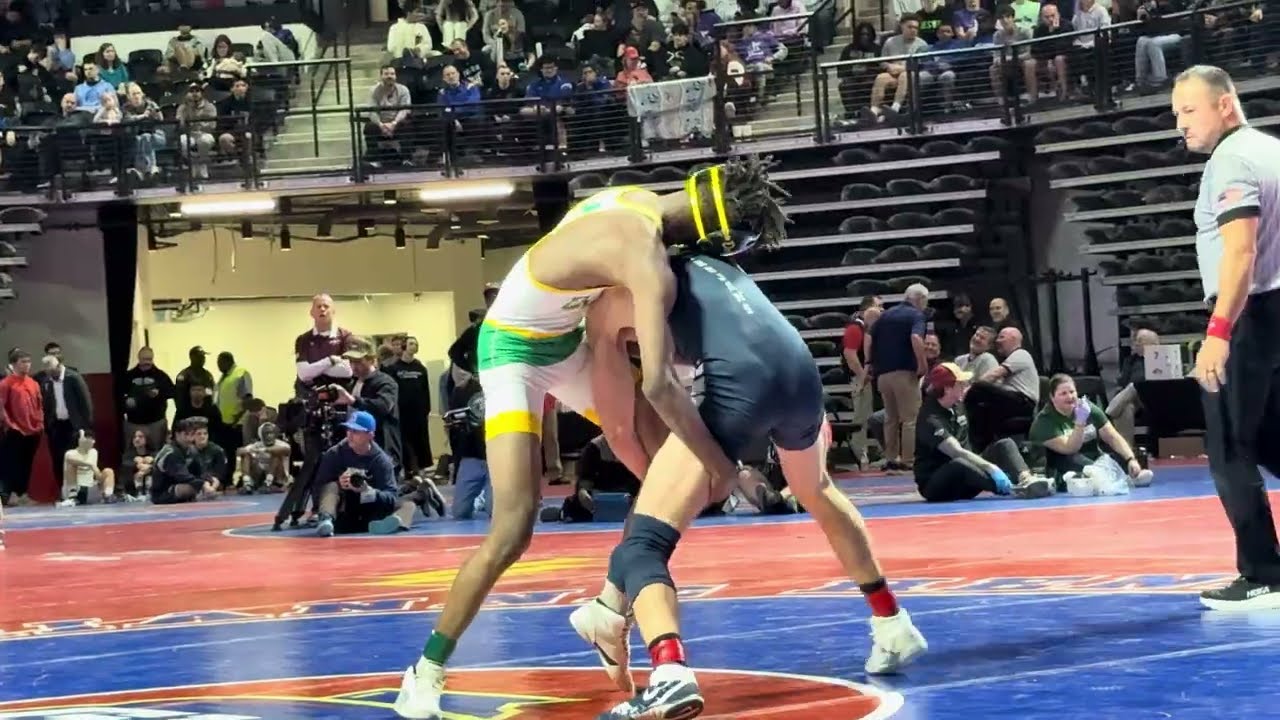 Noah Brown Gordon Lee vs Quinton Lovett Dublin 120lbs 2026 GHSA 1A State Tournament Finals