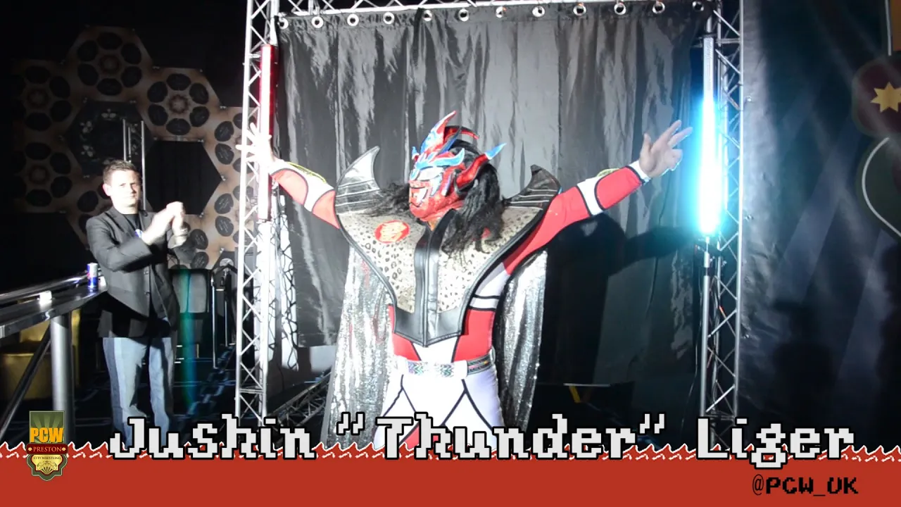 Jushin "Thunder" Liger v Martin Kirby - FULL MATCH from PCW backdrop