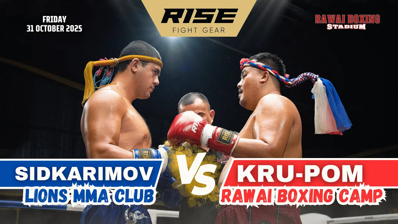 🇹🇭 Thailand vs 🇺🇿 Uzbekistan | MUAY THAI FIGHT KRU-POM vs SIDKARIMOV