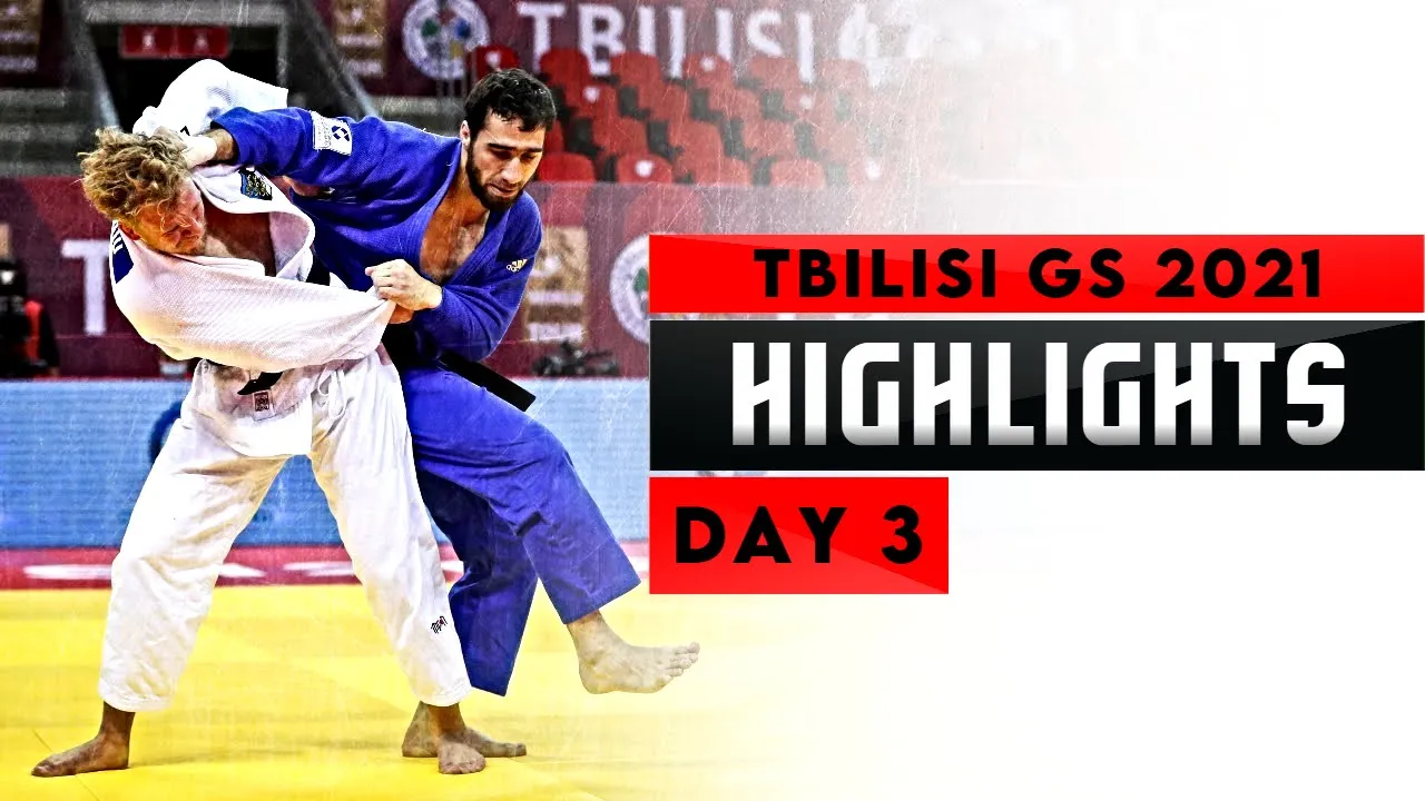 Top 15 ippons in Day 3 of Judo Grand Slam Tbilisi 2021 (柔道2021) background